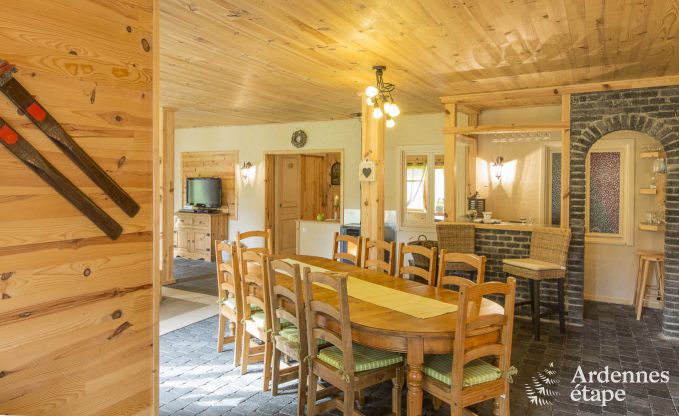 Chalet Spa (Nivez) 9 Pers. Ardennen Wellness