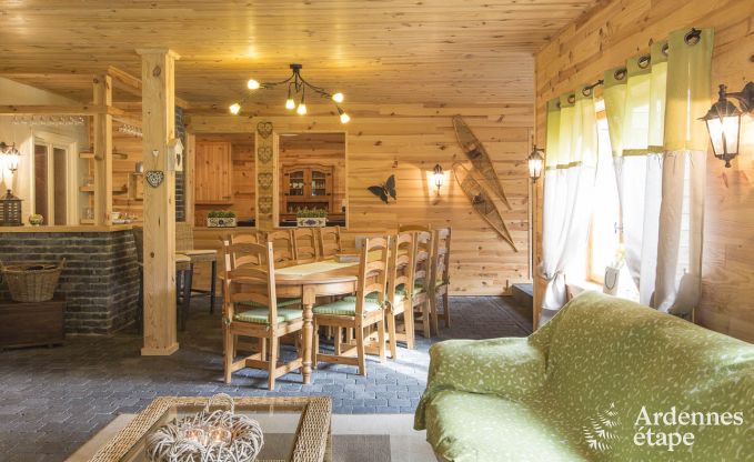 Chalet Spa (Nivez) 9 Pers. Ardennen Wellness