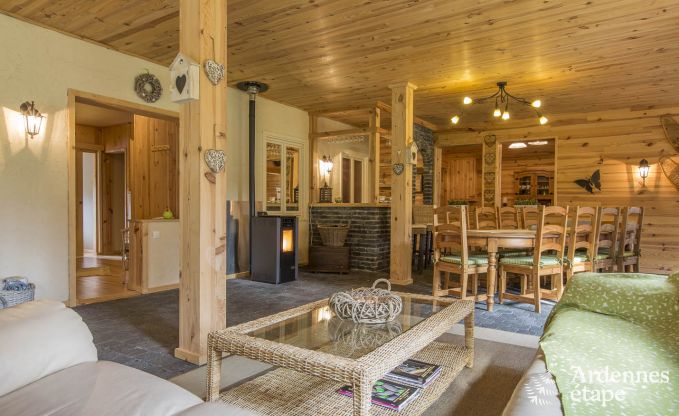 Chalet Spa (Nivez) 9 Pers. Ardennen Wellness