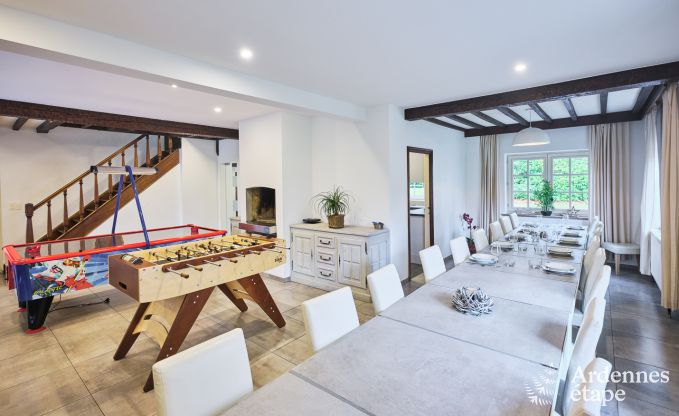 Ferienhaus Spa 20 Pers. Ardennen Schwimmbad Wellness
