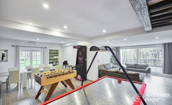Ferienhaus Spa 20 Pers. Ardennen Schwimmbad Wellness