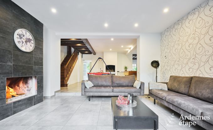 Ferienhaus Spa 20 Pers. Ardennen Schwimmbad Wellness