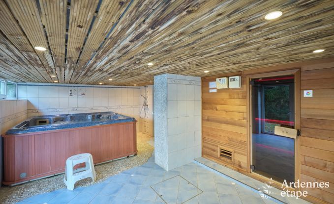 Ferienhaus Spa 20 Pers. Ardennen Schwimmbad Wellness