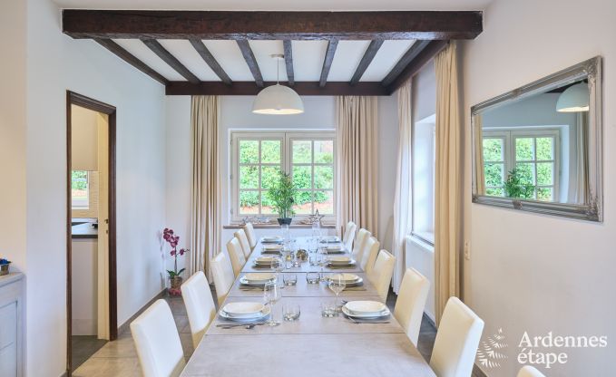 Ferienhaus Spa 20 Pers. Ardennen Schwimmbad Wellness