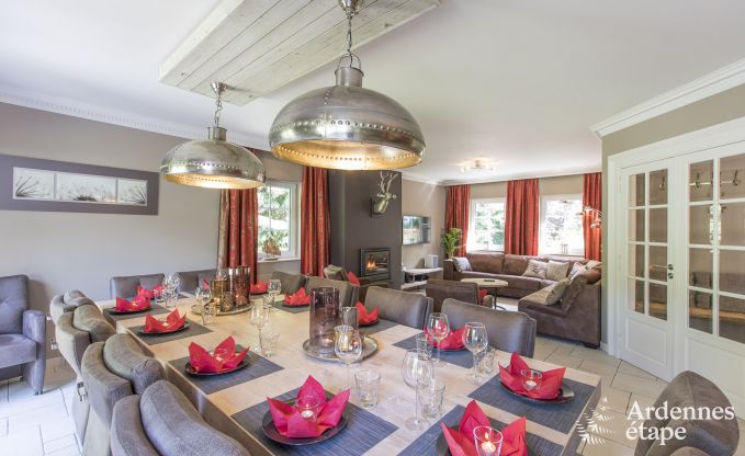 Ferienhaus Spa 12 Pers. Ardennen Wellness