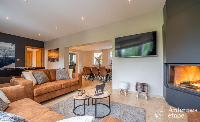 Ferienhaus Spa 6/8 Pers. Ardennen Schwimmbad Wellness