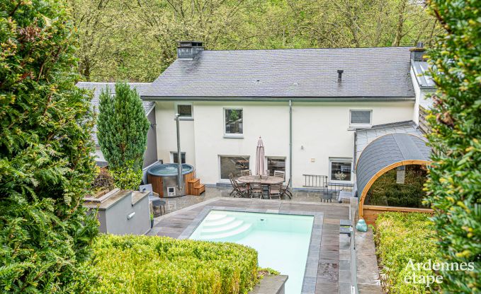 Ferienhaus Spa 6/8 Pers. Ardennen Schwimmbad Wellness