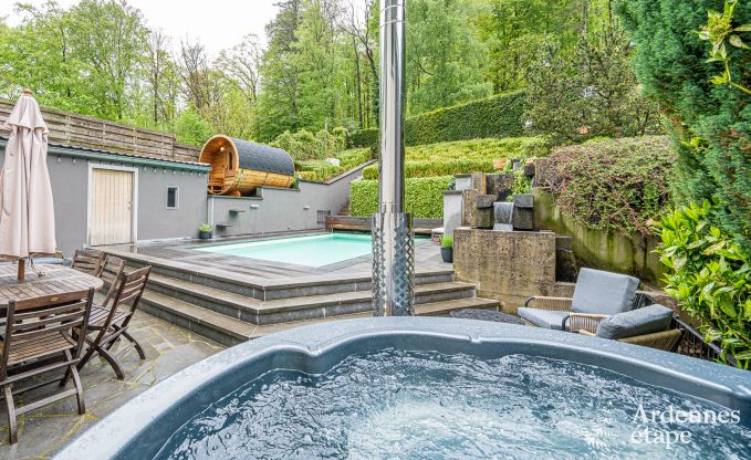 Ferienhaus Spa 6/8 Pers. Ardennen Schwimmbad Wellness