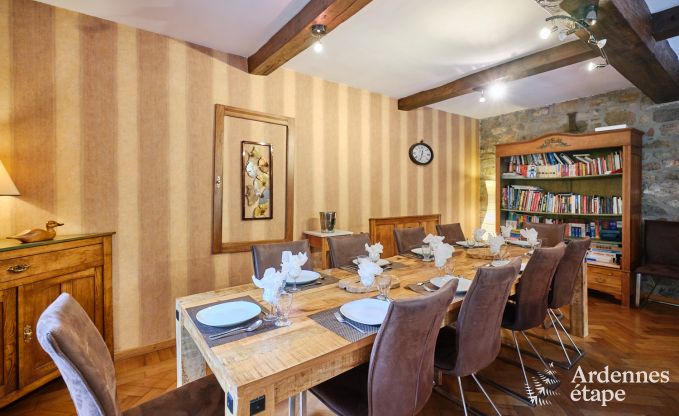 Ferienhaus Spa 9 Pers. Ardennen Schwimmbad