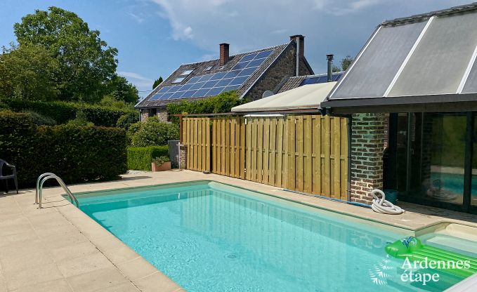 Ferienhaus Spa 9 Pers. Ardennen Schwimmbad