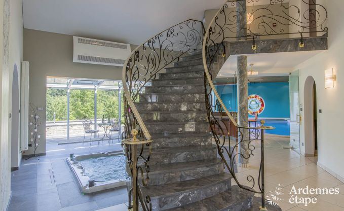 Luxusvilla Spa 13/14 Pers. Ardennen Schwimmbad Wellness