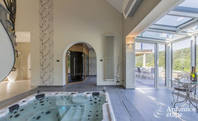 Luxusvilla Spa 13/14 Pers. Ardennen Schwimmbad Wellness