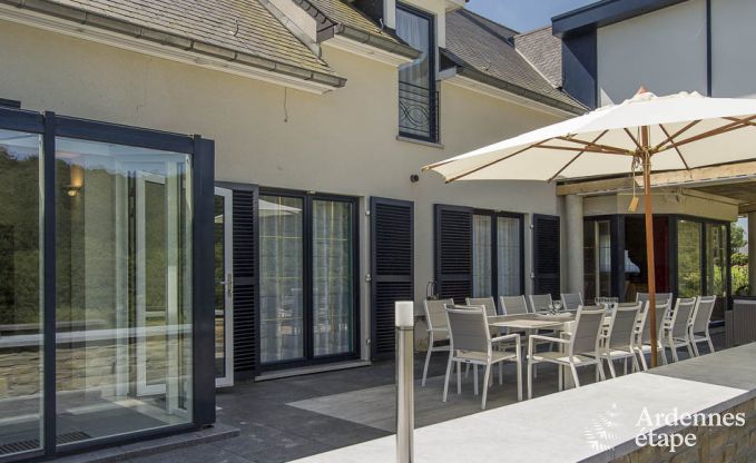 Luxusvilla Spa 13/14 Pers. Ardennen Schwimmbad Wellness