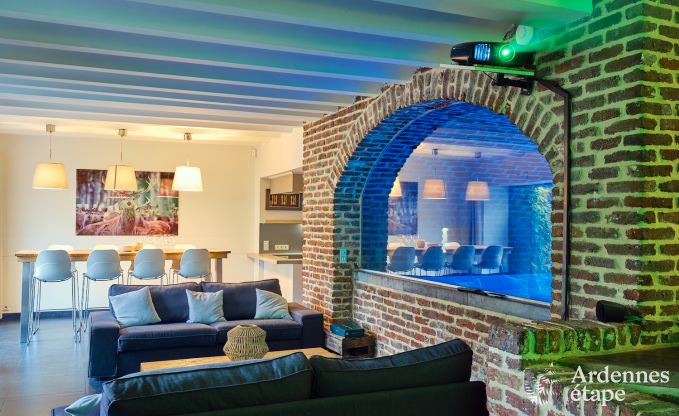 Luxusvilla Spa 8 Pers. Ardennen Schwimmbad Wellness