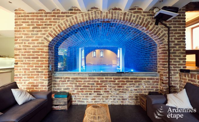 Luxusvilla Spa 8 Pers. Ardennen Schwimmbad Wellness