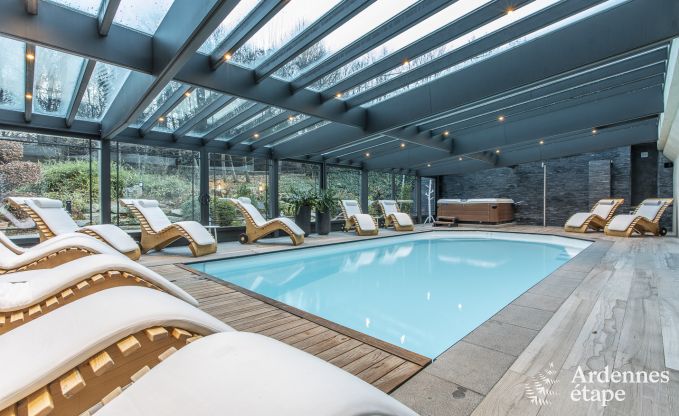 Luxusvilla Spa 20 Pers. Ardennen Schwimmbad Wellness