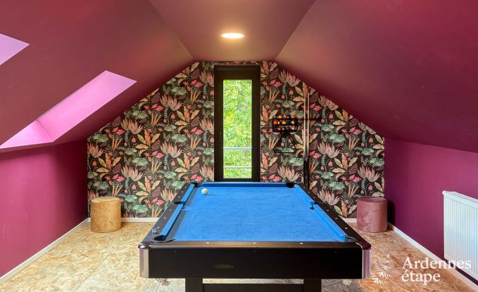 Hochwertiges Ferienhaus in den Ardennen: Luxusaufenthalt fr 10 Personen mit Pool, Jacuzzi und Nhe zu Spa und Francorchamps.