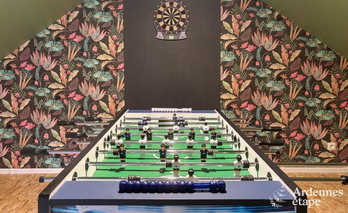 Hochwertiges Ferienhaus in den Ardennen: Luxusaufenthalt fr 10 Personen mit Pool, Jacuzzi und Nhe zu Spa und Francorchamps.