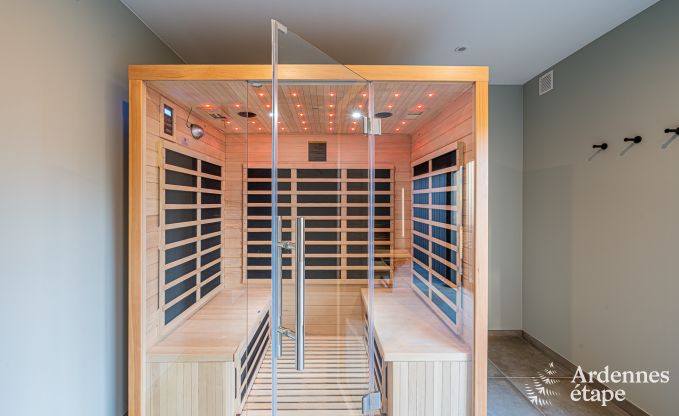 Hochwertiges Ferienhaus in den Ardennen: Luxusaufenthalt fr 10 Personen mit Pool, Jacuzzi und Nhe zu Spa und Francorchamps.
