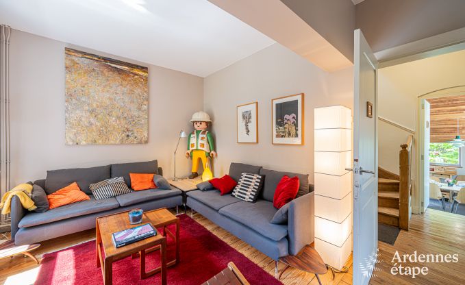 Charmantes Ferienhaus f�r 4 Personen in Spa mit 2 Schlafzimmern und Privatgarten mit Grill