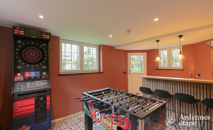 Ger�umiges Cottage f�r 8 Personen in Spa mit Sauna, Jacuzzi, 4 Schlaf- und Badezimmern und Privatgarten