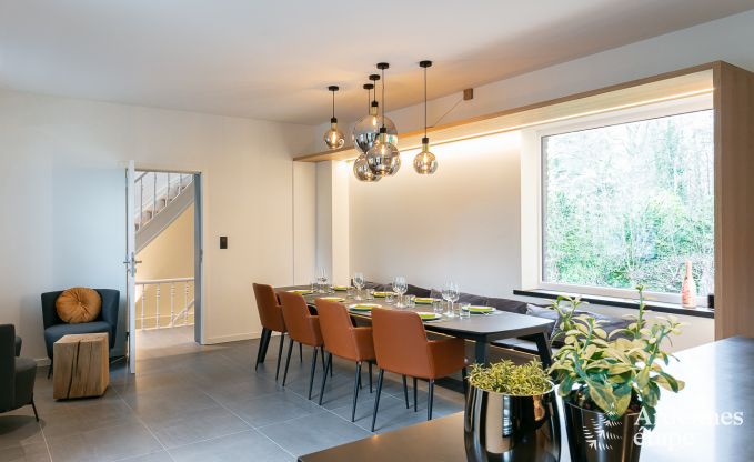 Ger�umiges Cottage f�r 8 Personen in Spa mit Sauna, Jacuzzi, 4 Schlaf- und Badezimmern und Privatgarten