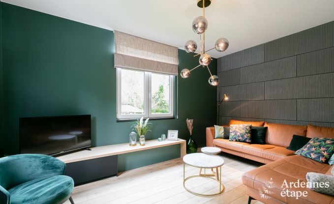 Ger�umiges Cottage f�r 8 Personen in Spa mit Sauna, Jacuzzi, 4 Schlaf- und Badezimmern und Privatgarten