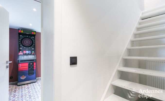 Ger�umiges Cottage f�r 8 Personen in Spa mit Sauna, Jacuzzi, 4 Schlaf- und Badezimmern und Privatgarten