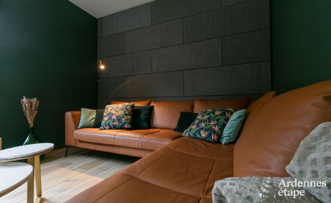 Ger�umiges Cottage f�r 8 Personen in Spa mit Sauna, Jacuzzi, 4 Schlaf- und Badezimmern und Privatgarten