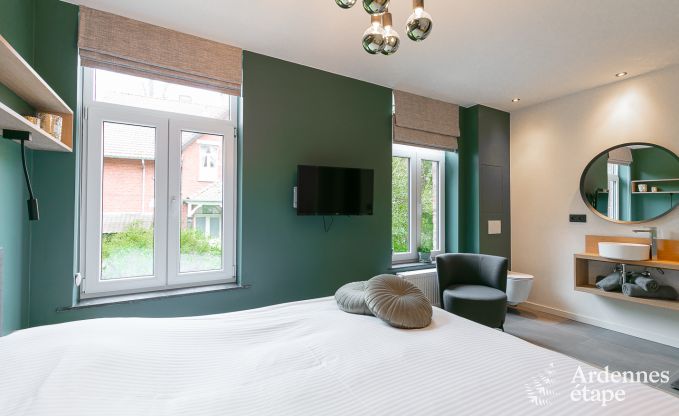 Ger�umiges Cottage f�r 8 Personen in Spa mit Sauna, Jacuzzi, 4 Schlaf- und Badezimmern und Privatgarten