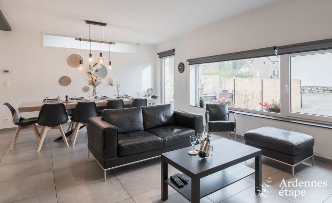 Ger�umiges Ferienhaus f�r 8 Personen in Spa in den Ardennen: 4 Schlafzimmer, 2 Badezimmer und eine private Terrasse, 1 km vom Stadtzentrum entfernt.