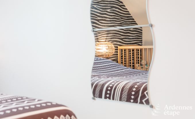 Ger�umiges Ferienhaus f�r 8 Personen in Spa in den Ardennen: 4 Schlafzimmer, 2 Badezimmer und eine private Terrasse, 1 km vom Stadtzentrum entfernt.