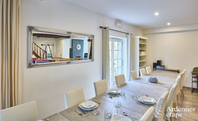 Ferienhaus Spa 15 Pers. Ardennen Schwimmbad Wellness