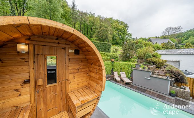 Ferienhaus Spa 6/8 Pers. Ardennen Schwimmbad Wellness