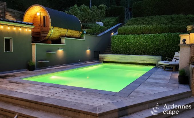 Ferienhaus Spa 6/8 Pers. Ardennen Schwimmbad Wellness
