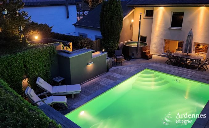 Ferienhaus Spa 6/8 Pers. Ardennen Schwimmbad Wellness