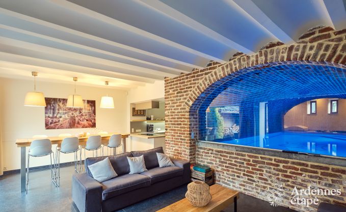 Luxusvilla Spa 8 Pers. Ardennen Schwimmbad Wellness