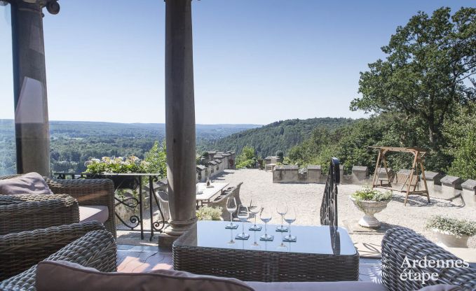 Schloss Spa 20 Pers. Ardennen Schwimmbad Wellness