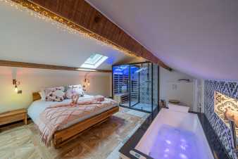 Luxus Chalet in Sprimont mit Sauna und Whirlpool, perfekt fr 2 Paare