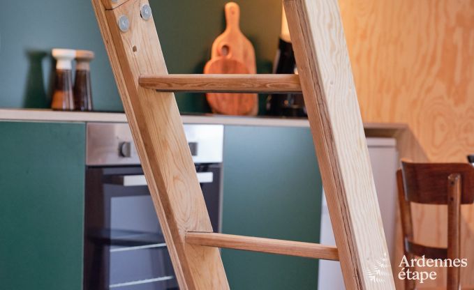 Tiny House mit Holzofen und privatem Garten in Sprimont, Hohes Venn