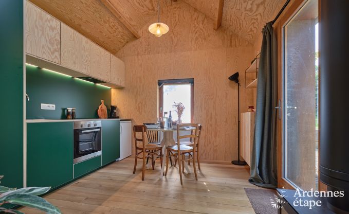 Tiny House mit Holzofen und privatem Garten in Sprimont, Hohes Venn