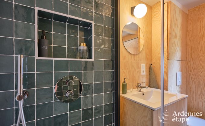 Tiny House mit Holzofen und privatem Garten in Sprimont, Hohes Venn