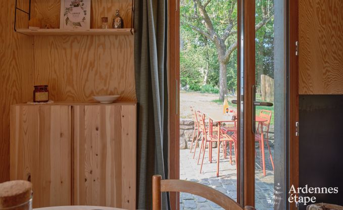Tiny House mit Holzofen und privatem Garten in Sprimont, Hohes Venn