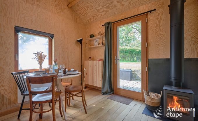 Tiny House mit Holzofen und privatem Garten in Sprimont, Hohes Venn