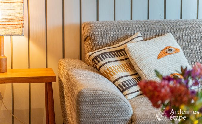 Chalet fr 4 Personen in Stavelot mit Whirlpool, Holzofen und Privatterrasse