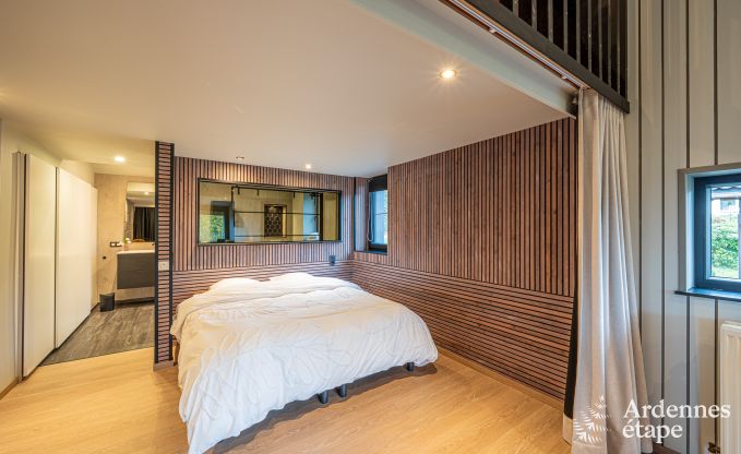 Chalet fr 4 Personen in Stavelot mit Whirlpool, Holzofen und Privatterrasse