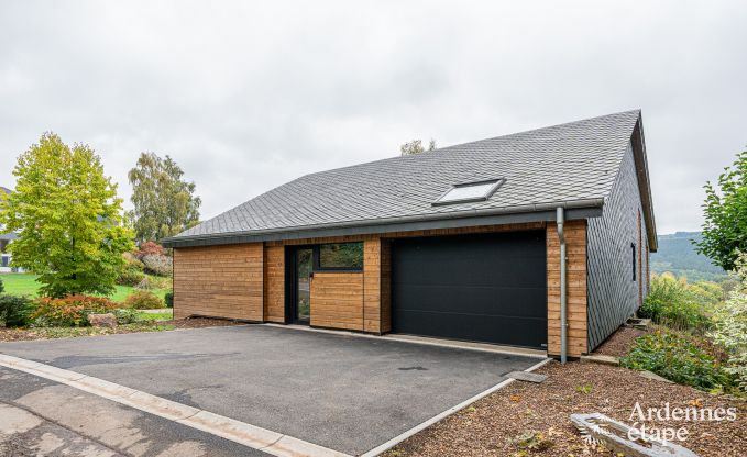 Chalet f�r 4 Personen in Stavelot mit Whirlpool, Holzofen und Privatterrasse