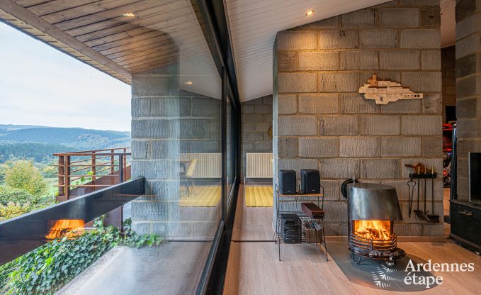 Chalet f�r 4 Personen in Stavelot mit Whirlpool, Holzofen und Privatterrasse