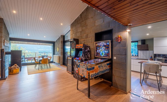 Chalet f�r 4 Personen in Stavelot mit Whirlpool, Holzofen und Privatterrasse