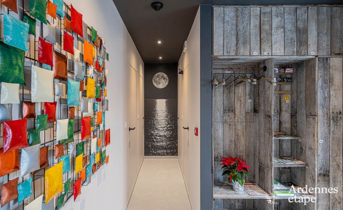 Ferienhaus Stavelot mit Whirlpool und Aussicht 4 Pers. Ardennen